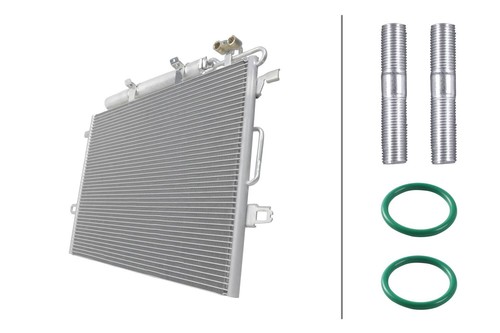 Condenser hella fits - ac,