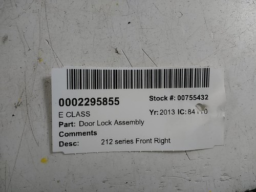 Mercedes class door - e,