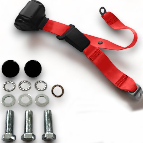 Three point rear seat belt - rear,