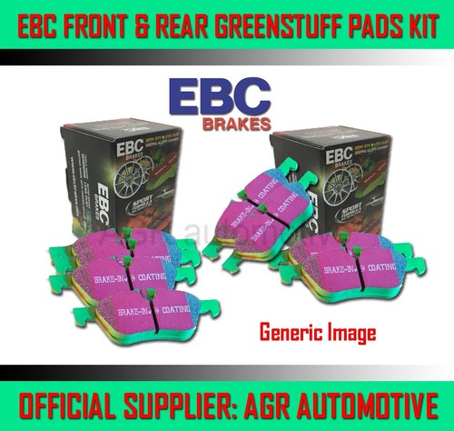 Ebc greenstuff front - greenstuff, rear